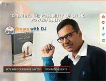 Tablet Screenshot of dreamwithdj.com